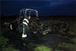 Prio 1 Brand Wegvervoer Land Bouwvoertuig Rohelsterweg Buitenpost